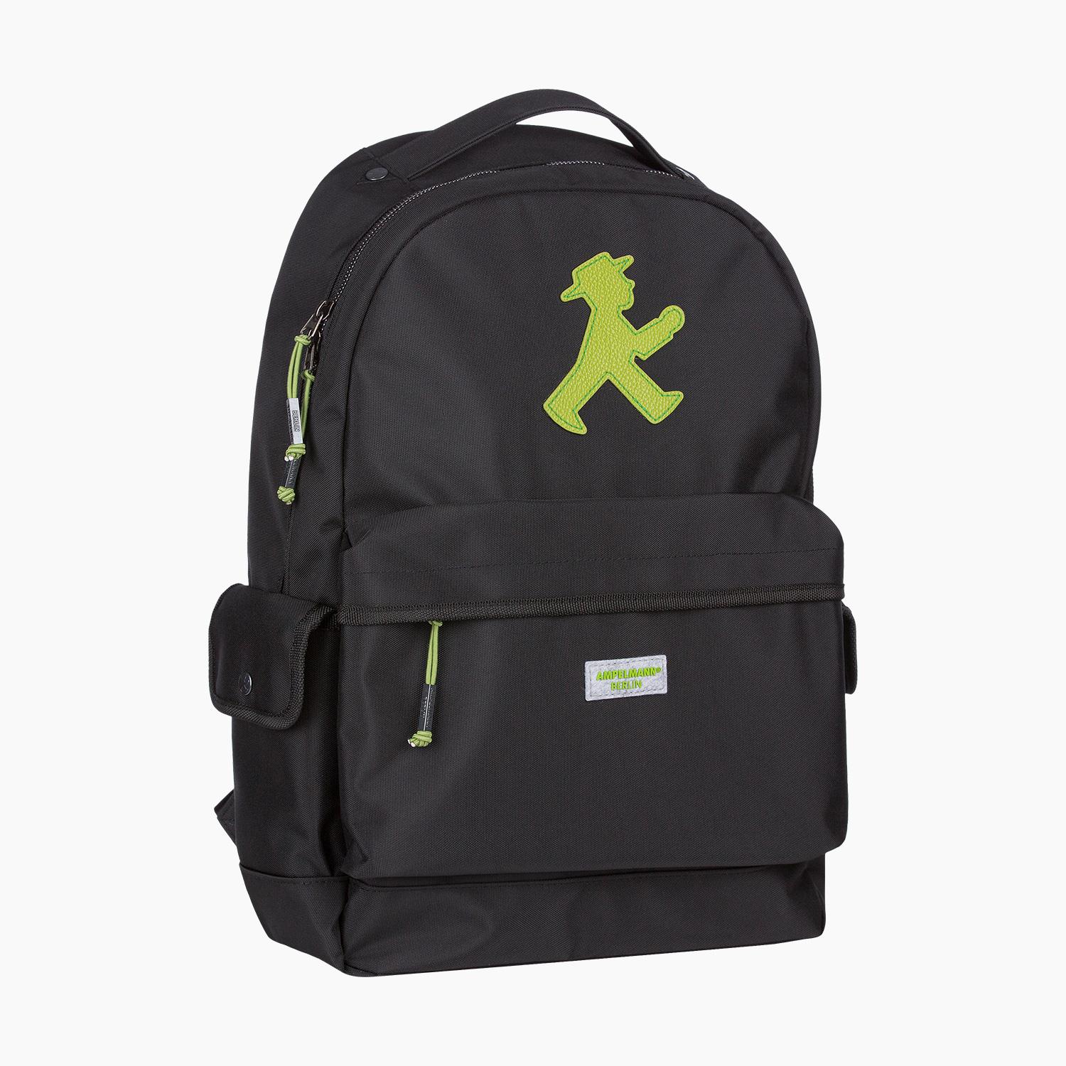 BACKPACKER black/green/ Backpack