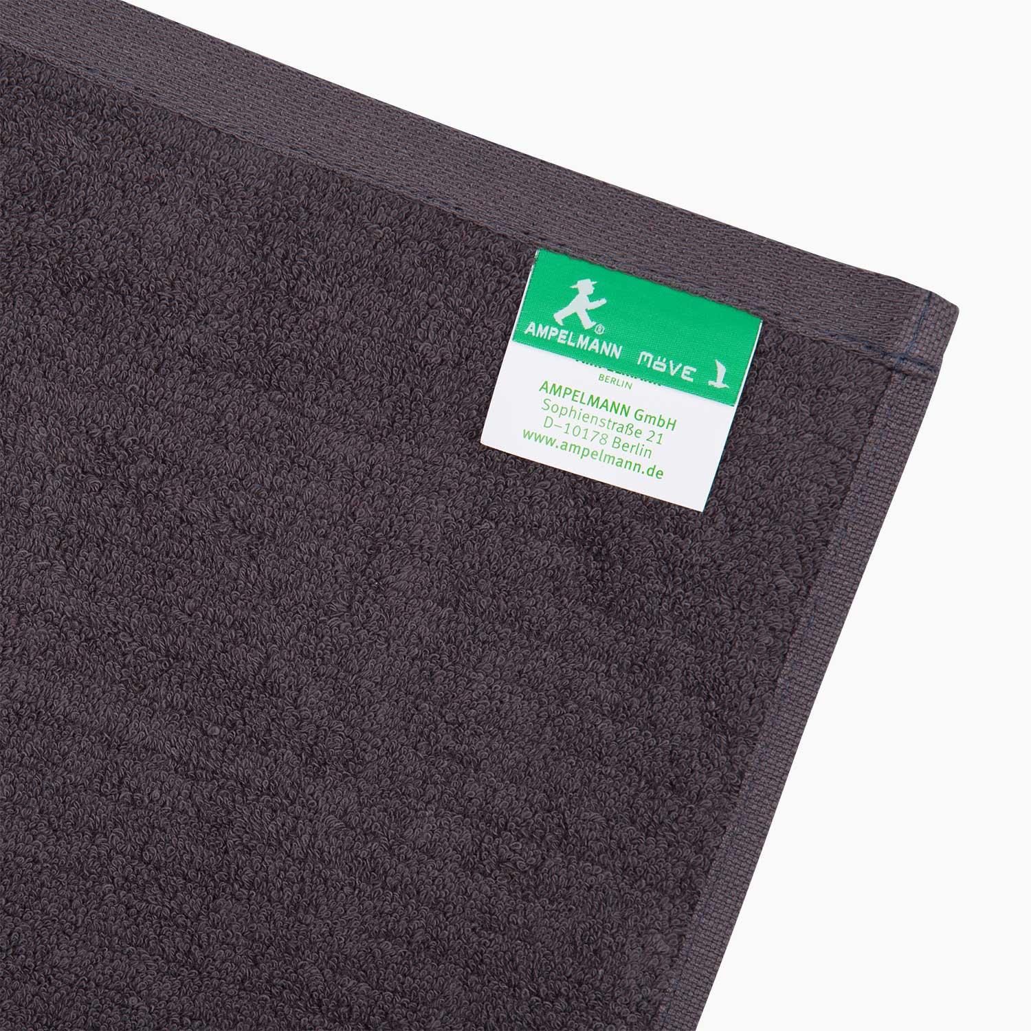 WASCHBÄR grey/green/ Face Towel