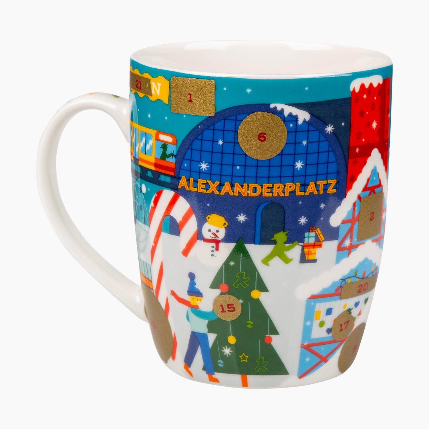 WEIHNACHTSBOTE / Advent Calender Mug