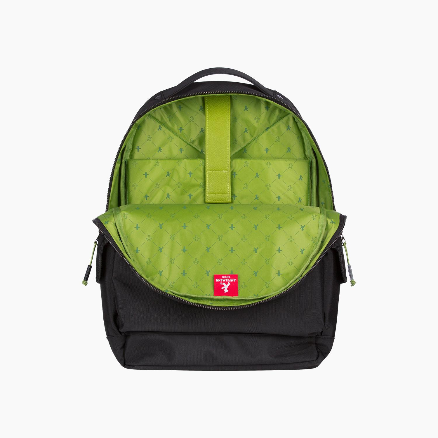 BACKPACKER black/green/ Backpack