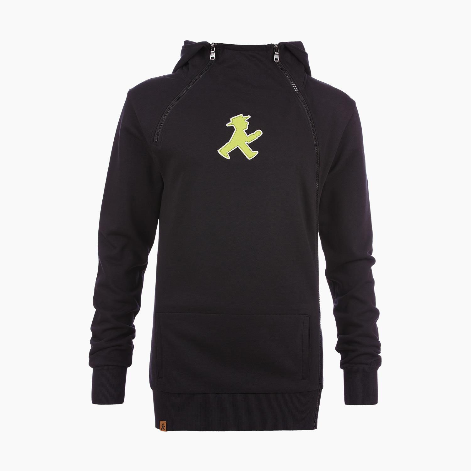 DEMONSTRANTIN black M/ Women Zip-Hoodie