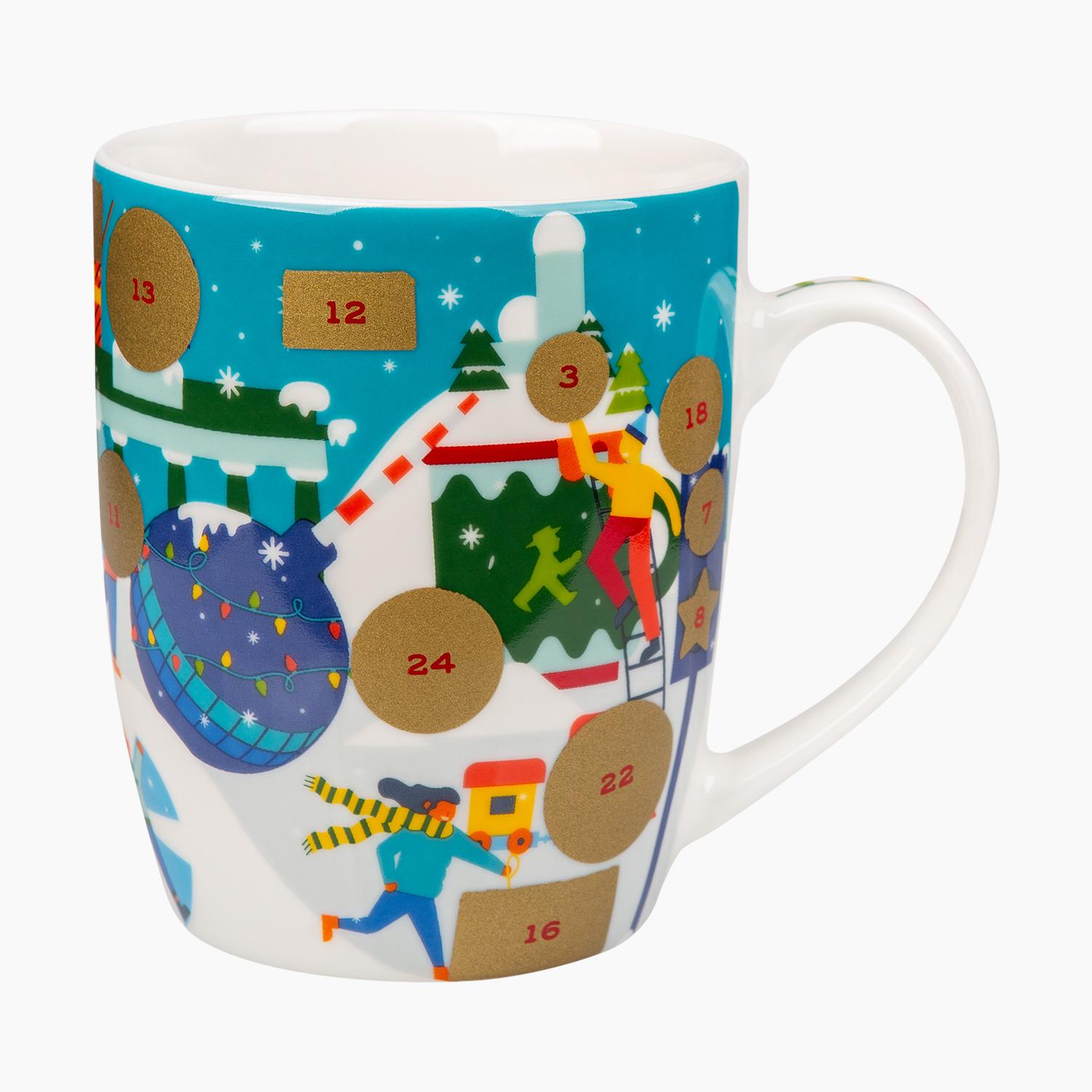 WEIHNACHTSBOTE / Advent Calender Mug