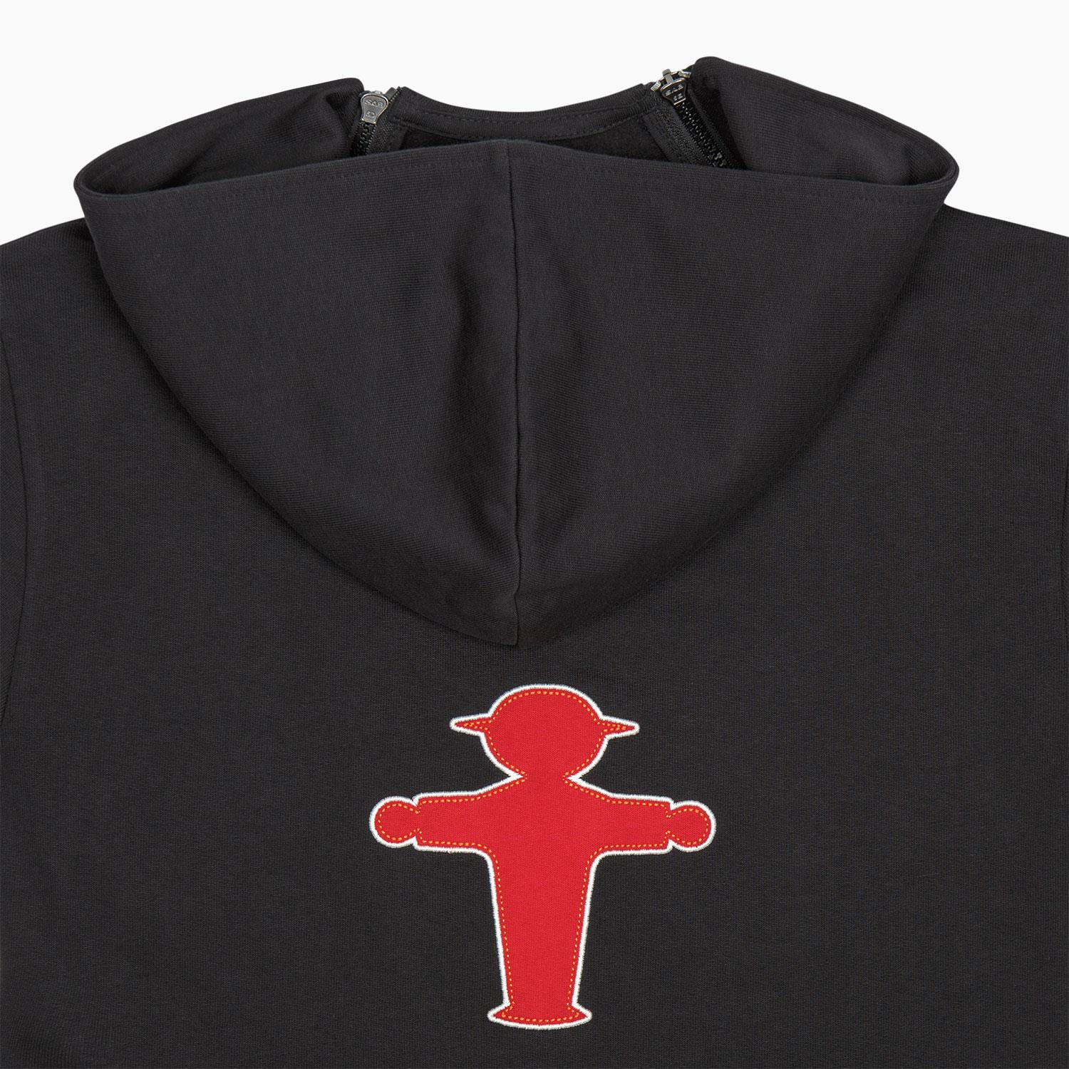 DEMONSTRANTIN black M/ Women Zip-Hoodie