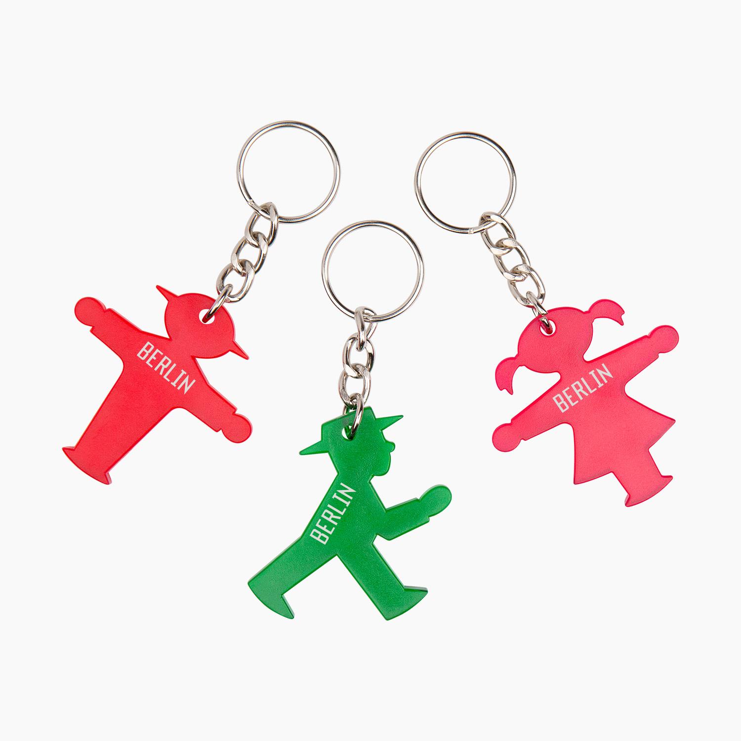 SCHLÜSSELMANN BERLIN green/ Keychain