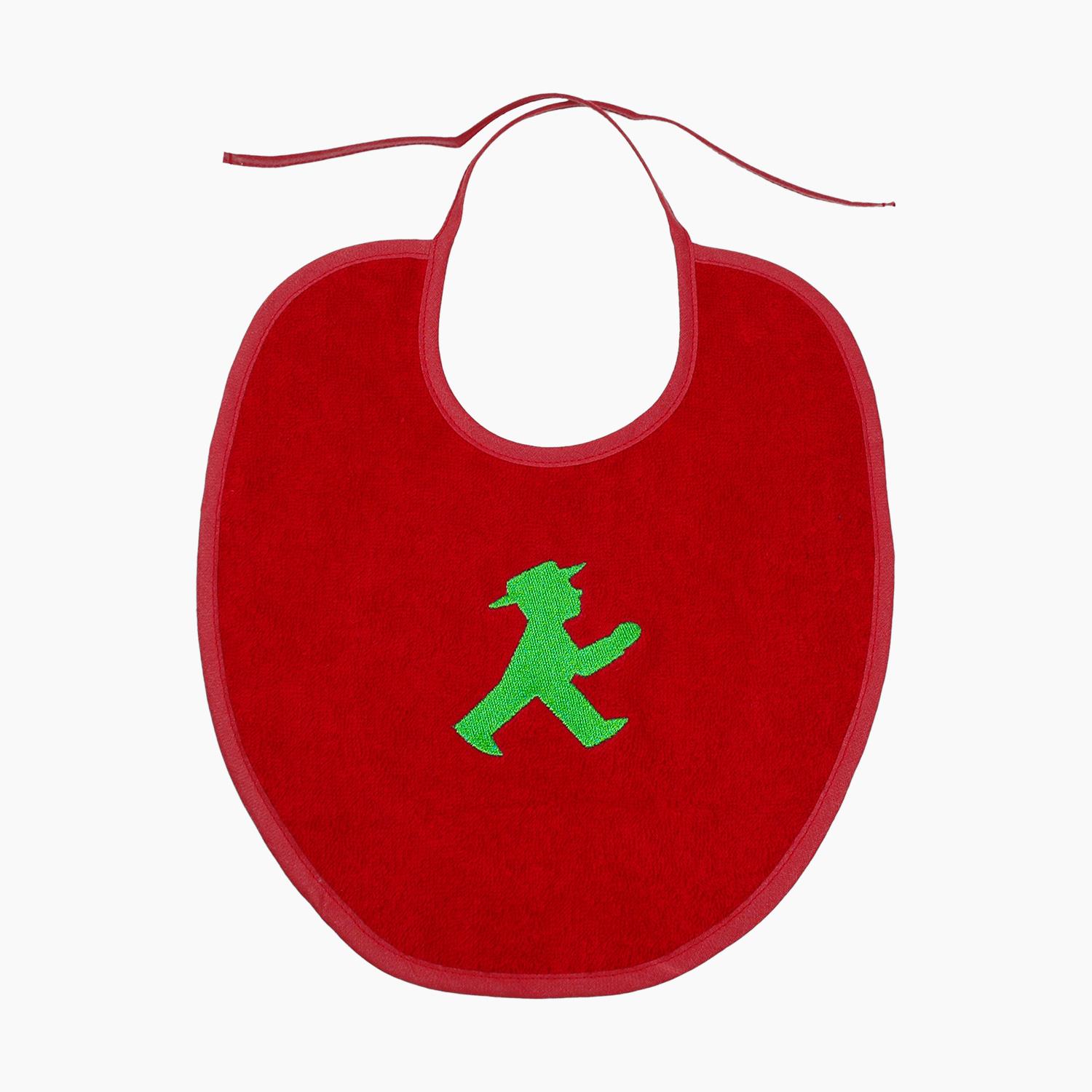 KLECKERMANN red/ Baby Bib