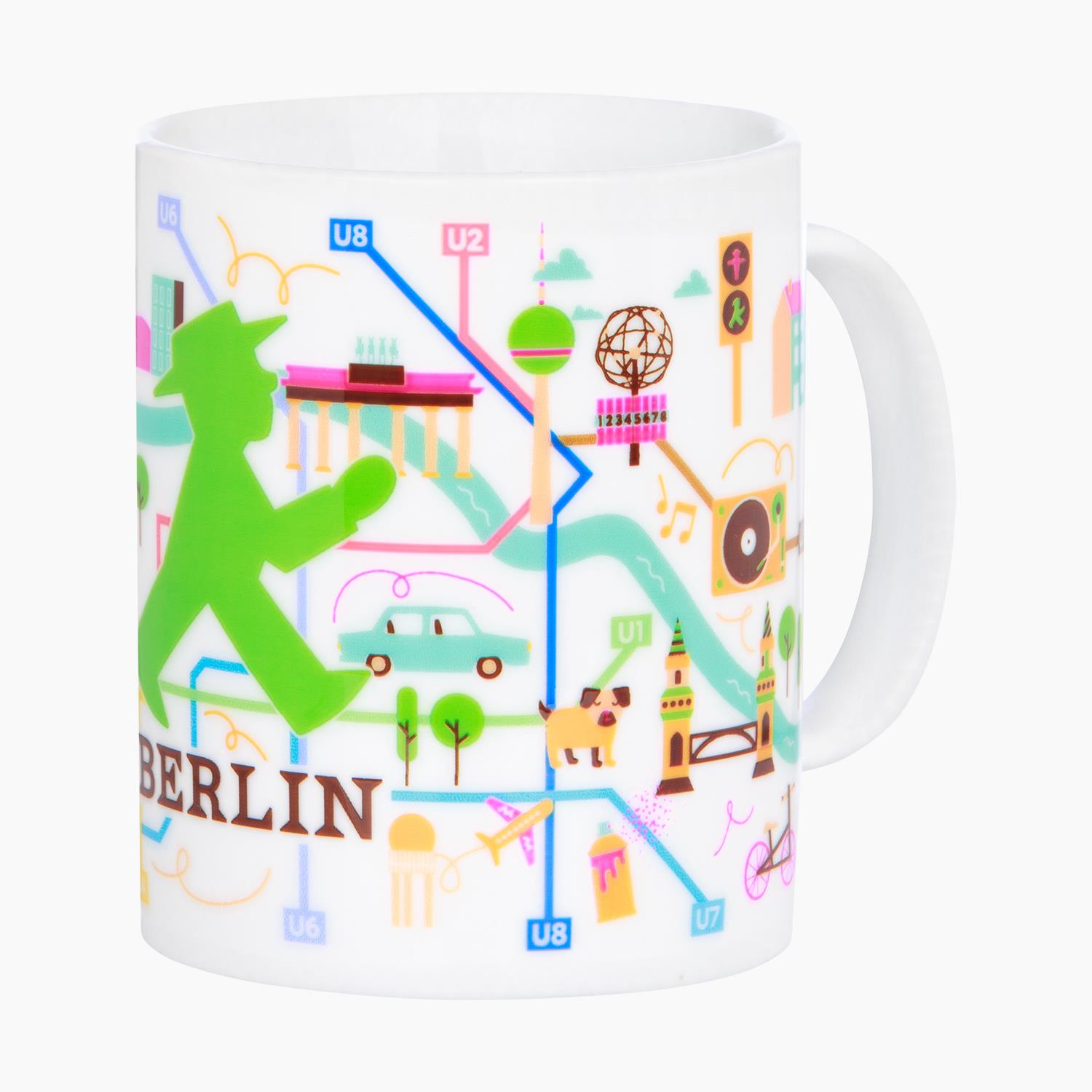 FRÜHAUFSTEHER Stadtplan/ Mug