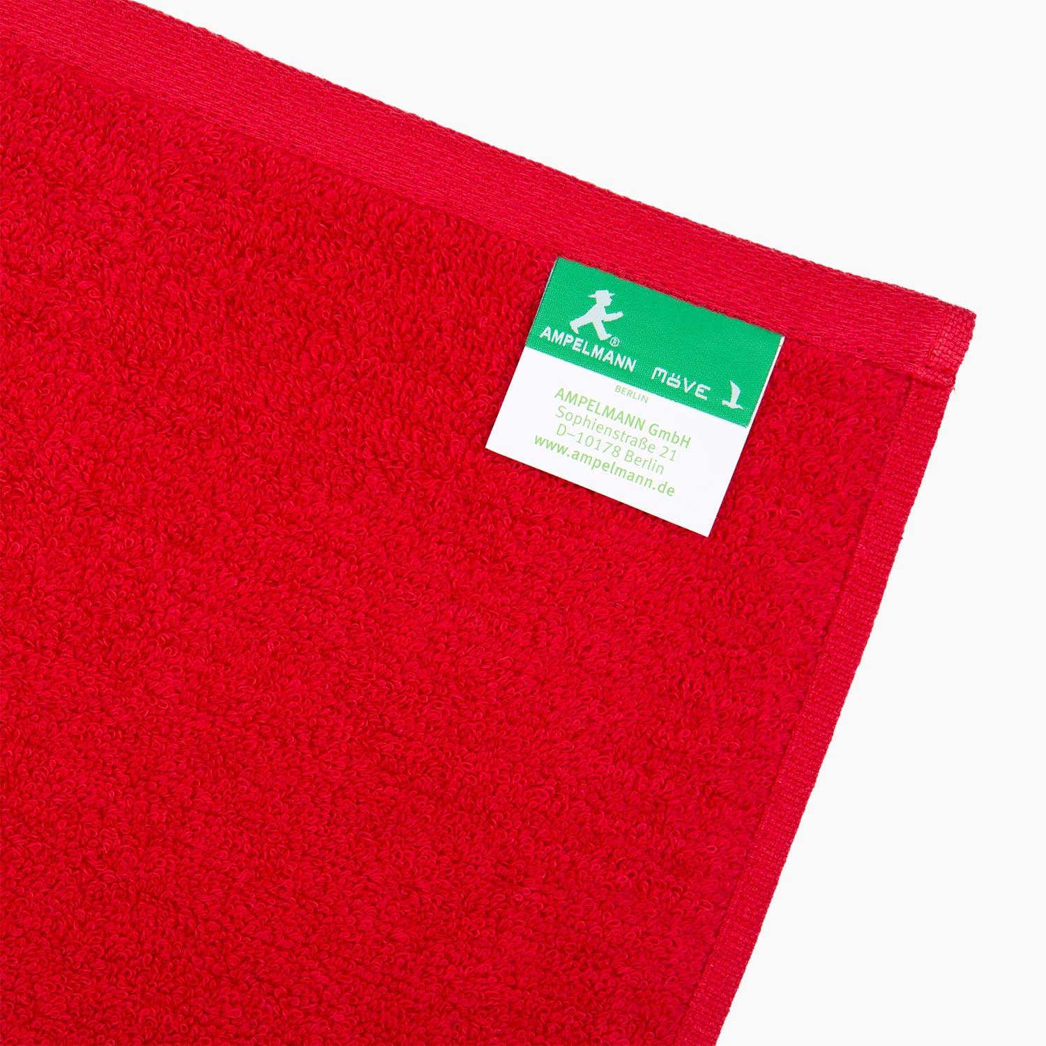 WASCHBÄR red/ Face Towel