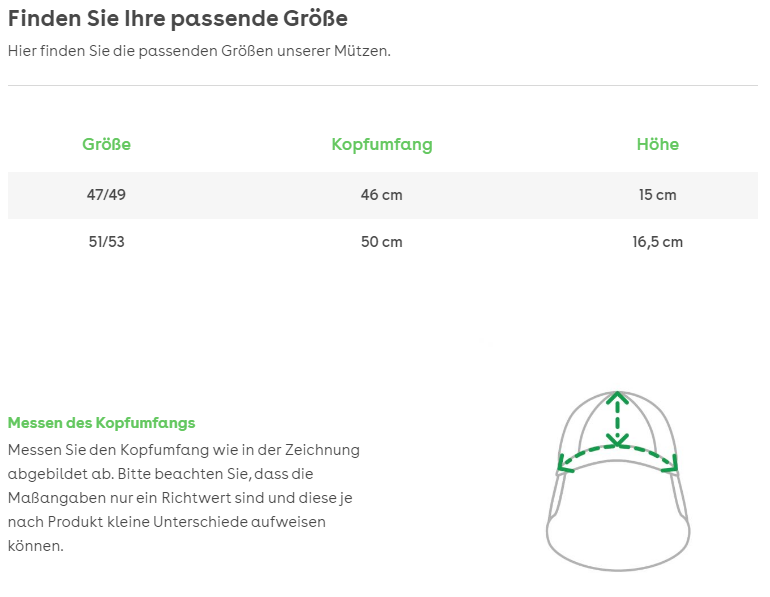 KLEINER SONNENGOTT 47-49/ Baby Hut